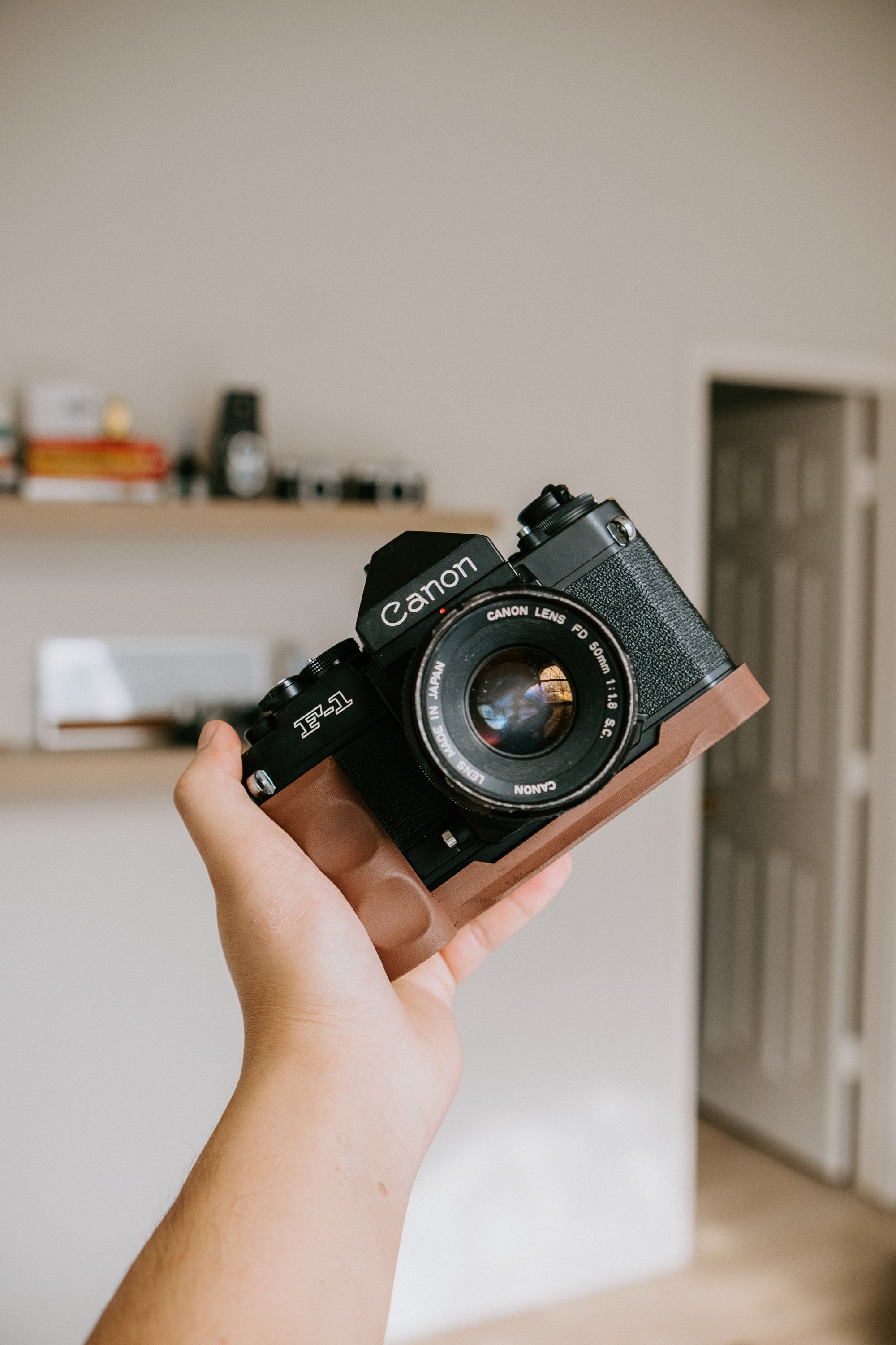 Wood Grip for Canon F-1 New Film Camera - 3D Printed - Etsy