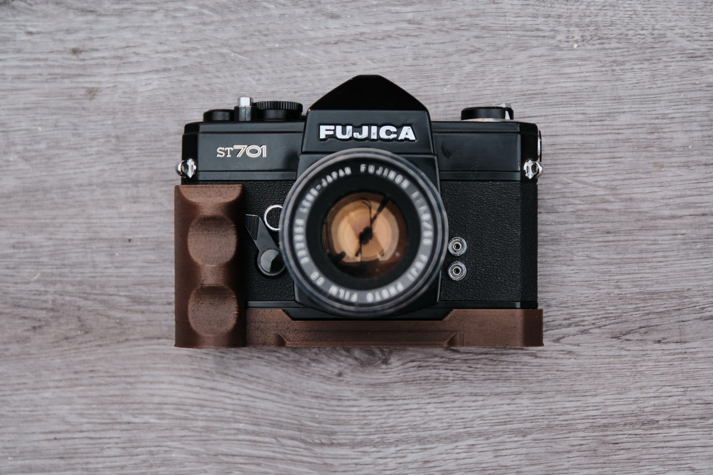 Wood Grip for Fujica ST 701, 705, 801, 901 With Arca Swiss Wood Grip for Fujica ST 701, 705, 801, 901 With Arca Swiss