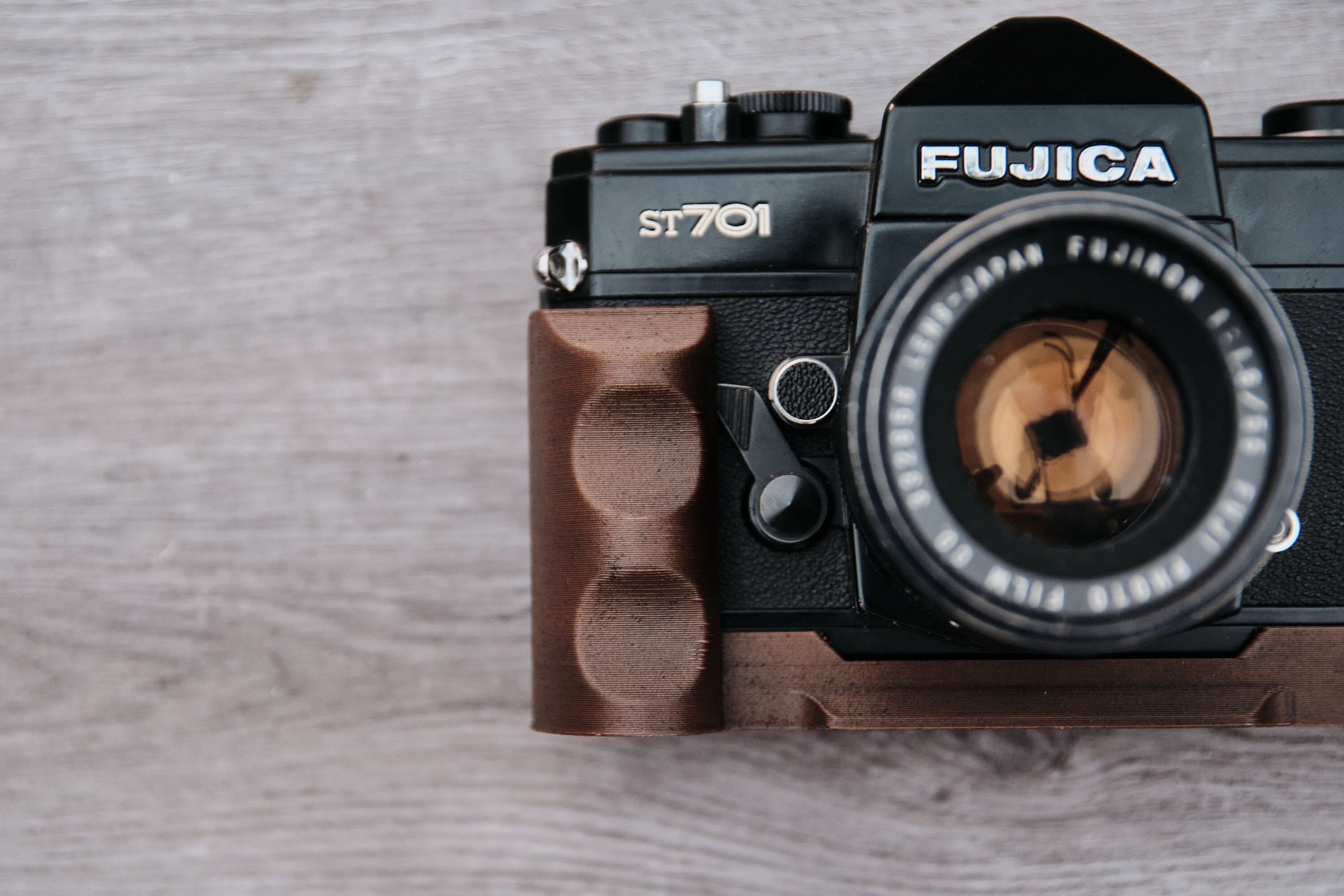 Wood Grip for Fujica ST 701, 705, 801, 901 With Arca Swiss Wood Grip for Fujica ST 701, 705, 801, 901 With Arca Swiss