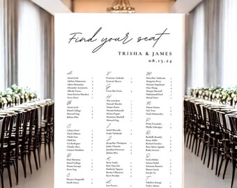 Modèle numérique de plan de table moderne