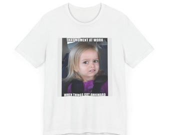 Funny shirt, Meme, Funny Meme Work Awkward Shirt, Funny Meme T-Shirt, Funny cringe t shirts, funny tshirts 2024