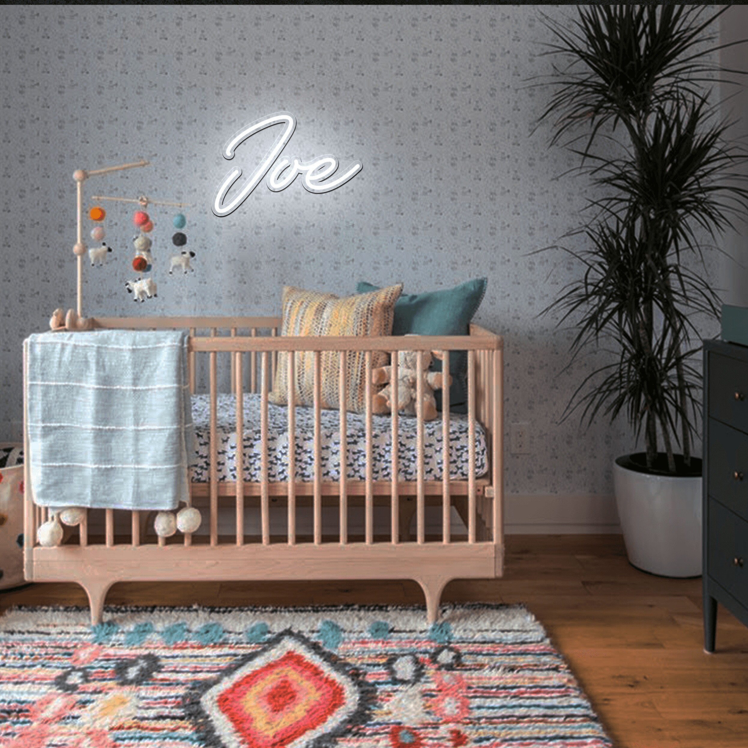 Neon Schild Namensschild kinderzimmer Neon Schild | Etsy