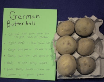 German Butterball Seed Potatoes