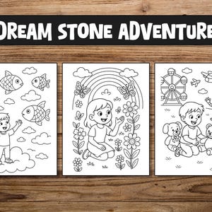 Magic School Coloring Book for Kids | 23 Fun Pages | Wizard Adventures | Printable PDF | Boy Wizard | Coloring Pages for Children