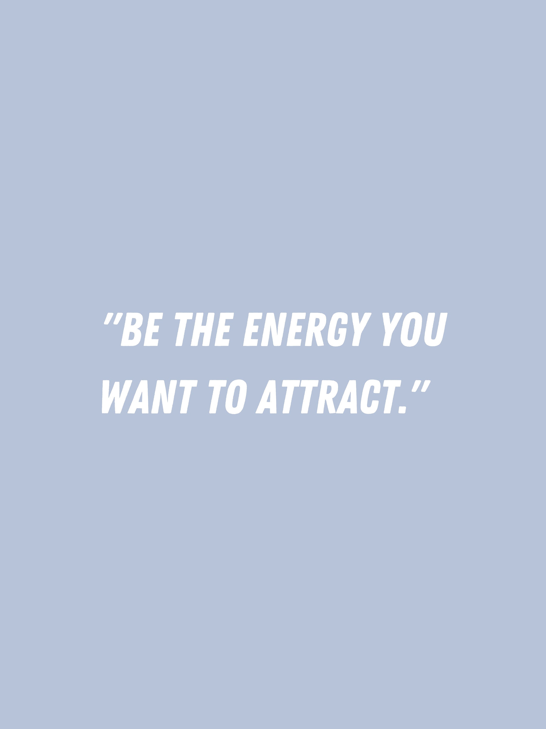 Be the Energy You Attract Poster - Etsy UK