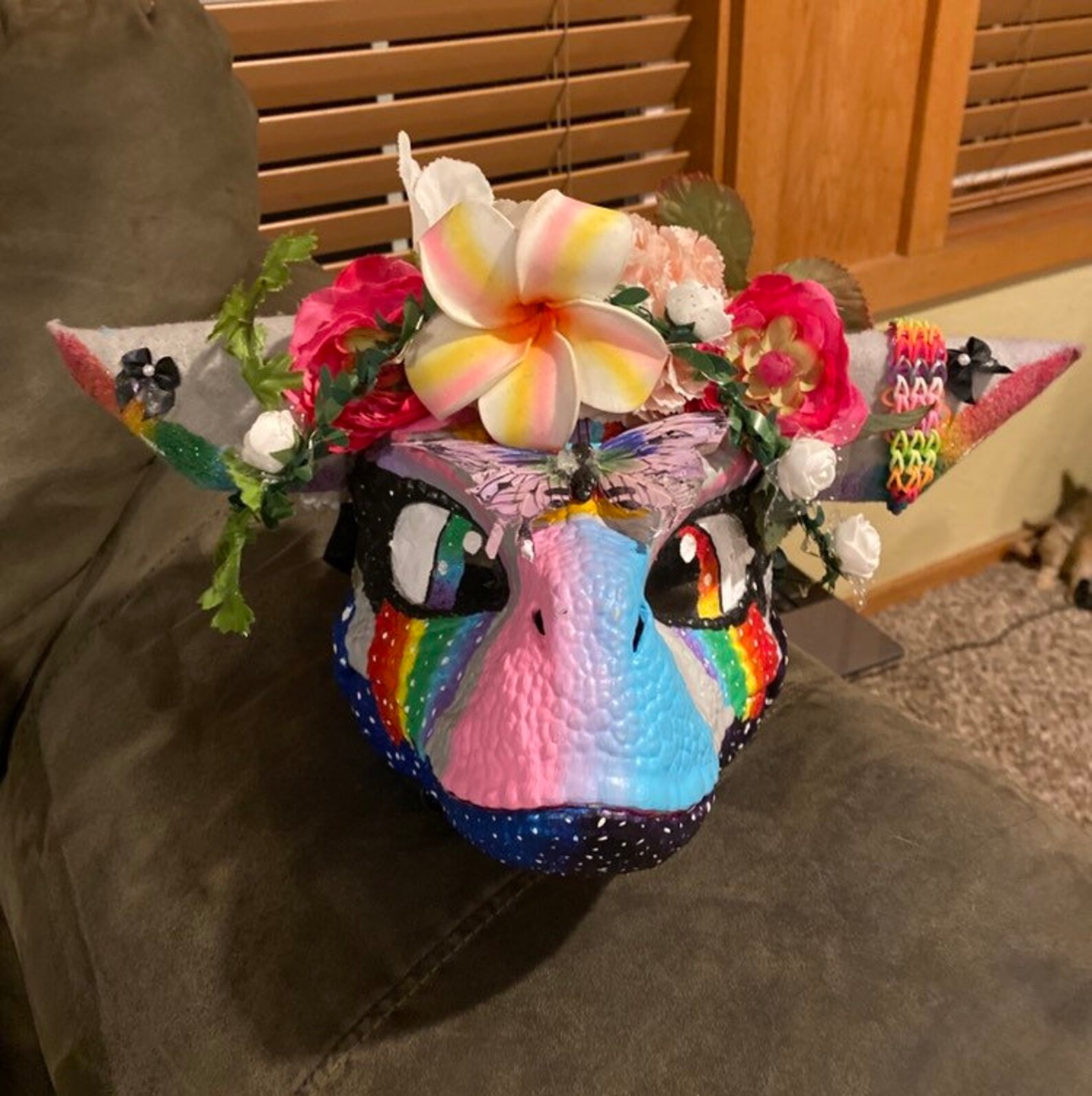 Custom Painted Furry Masks Etsy