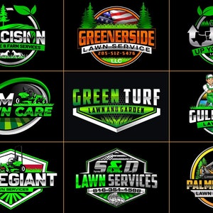 Custom Logo Design, Business Logo, Logo design , Graphic Designer, Logo designer, Professional logo, Lawn Care logo, Landscaping Logo,