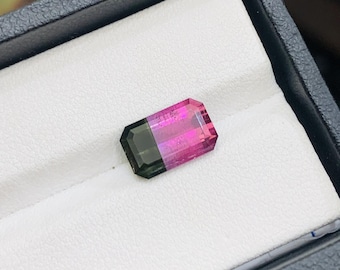 Sweet Bicolor Tourmaline from Afghanistan| Untreated | Unheated