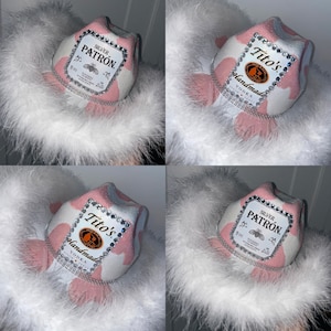 Custom Cow Print Cowgirl Hat | Bachelorette Parties | Birthday Gift | Concerts |  Fully Customizable
