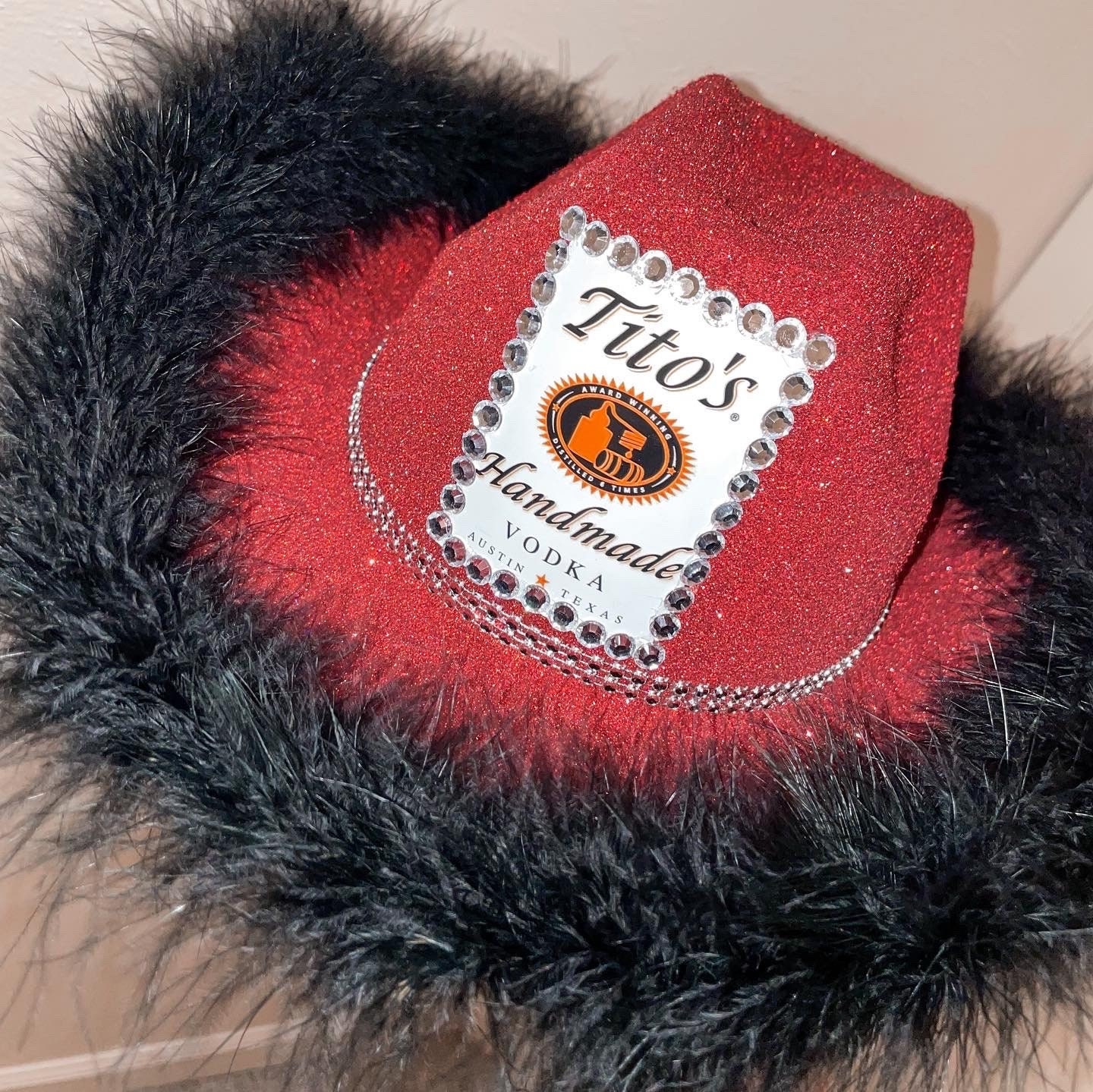 Tito's Vodka Inspired Cowboy Party Hat Bachelorette Etsy
