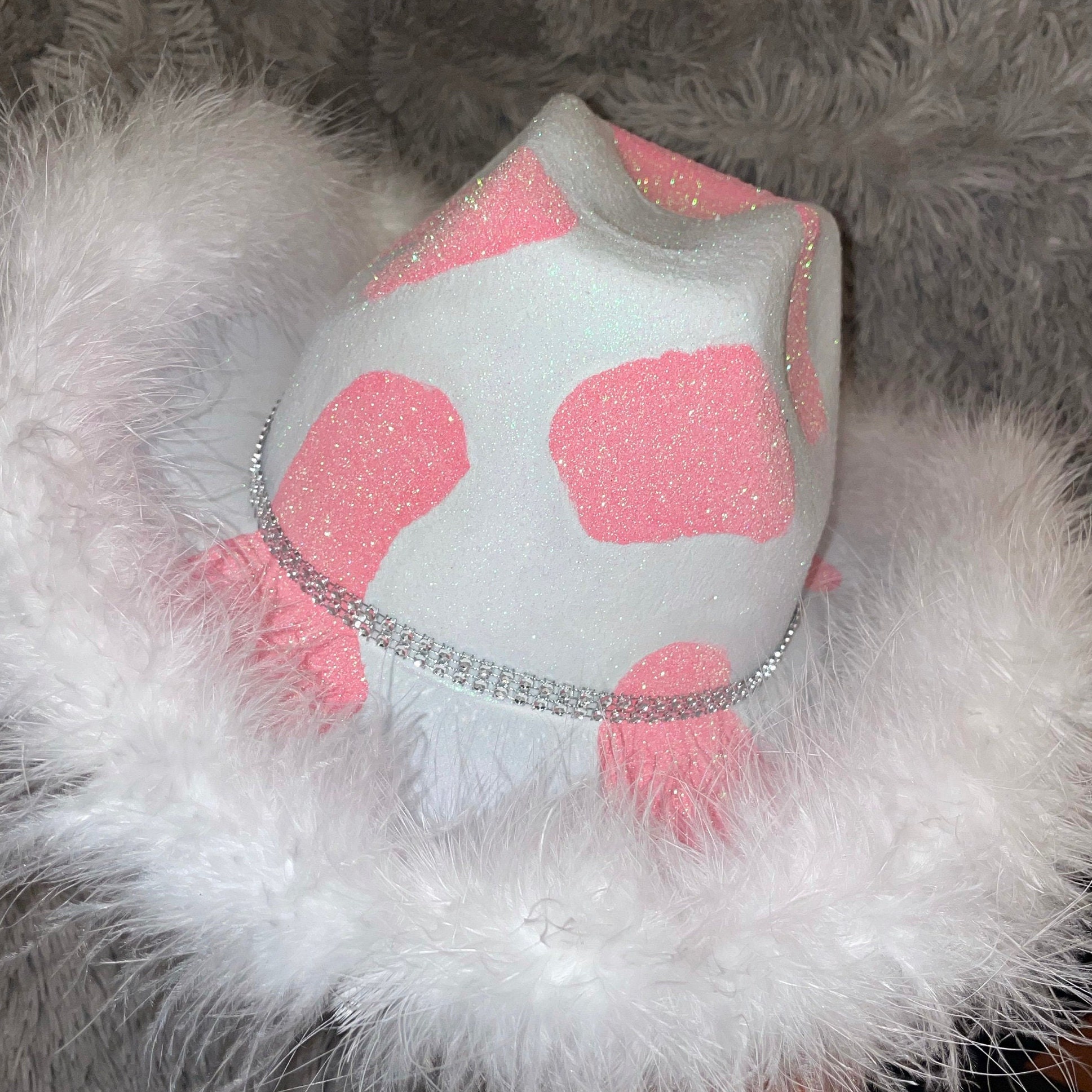 Cowboy Party Hat Cow Print Bachelorette 
