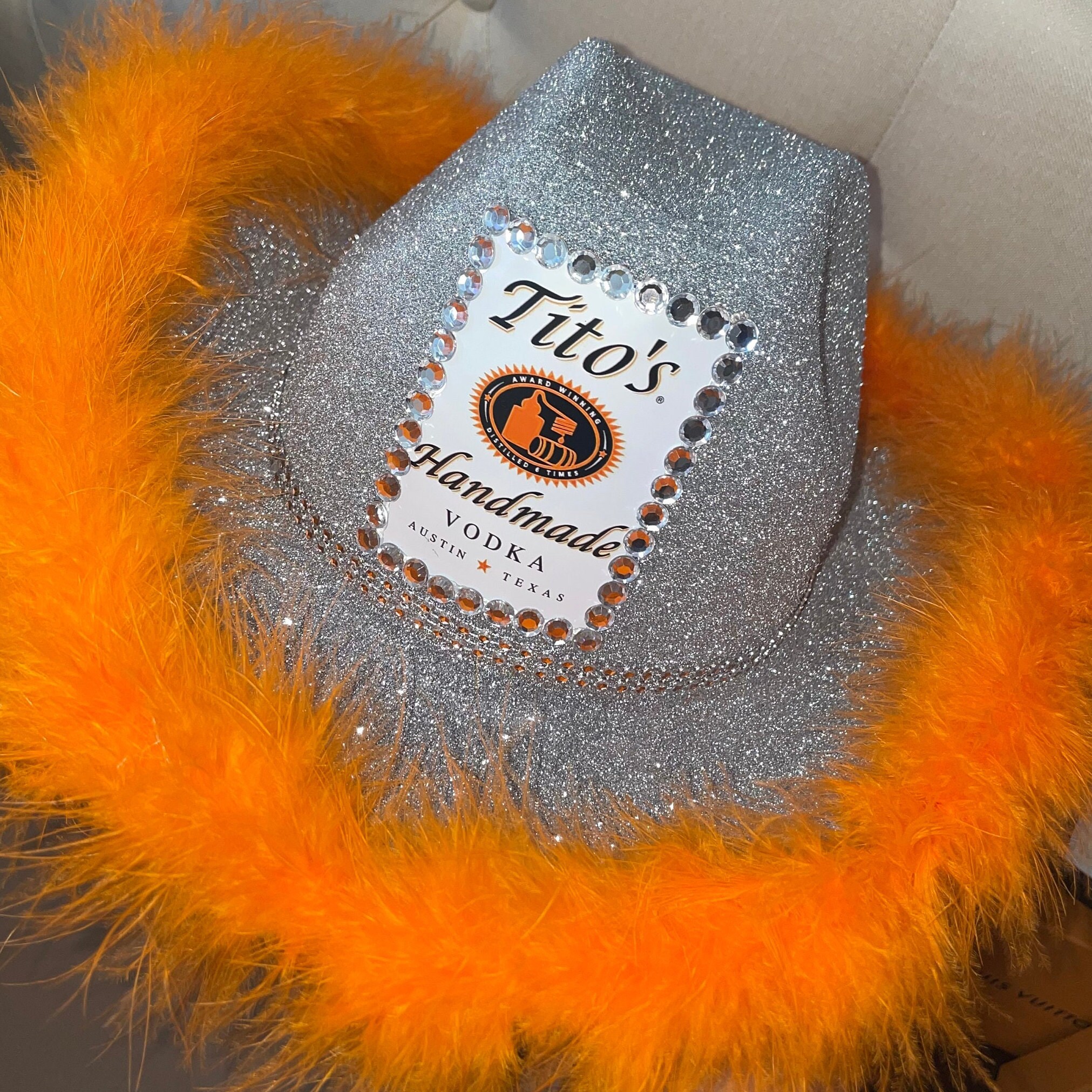 Tito's Vodka Inspired Cowboy Party Hat Bachelorette Etsy