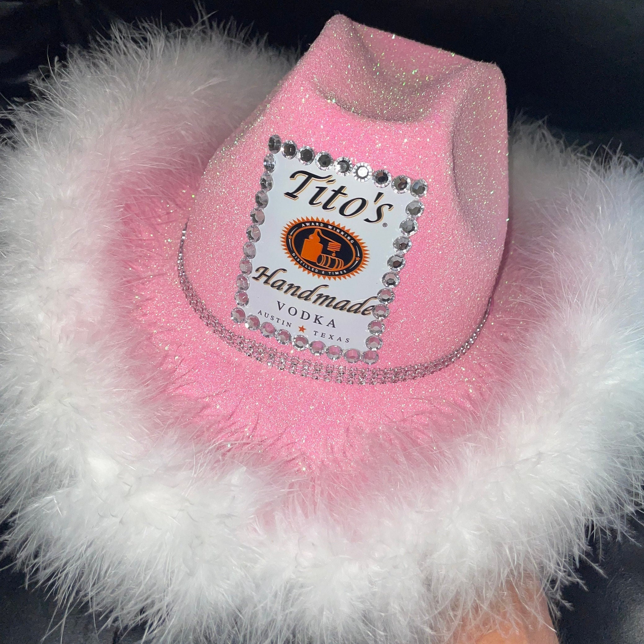Tito's Vodka Inspired Cowboy Party Hat Bachelorette Etsy