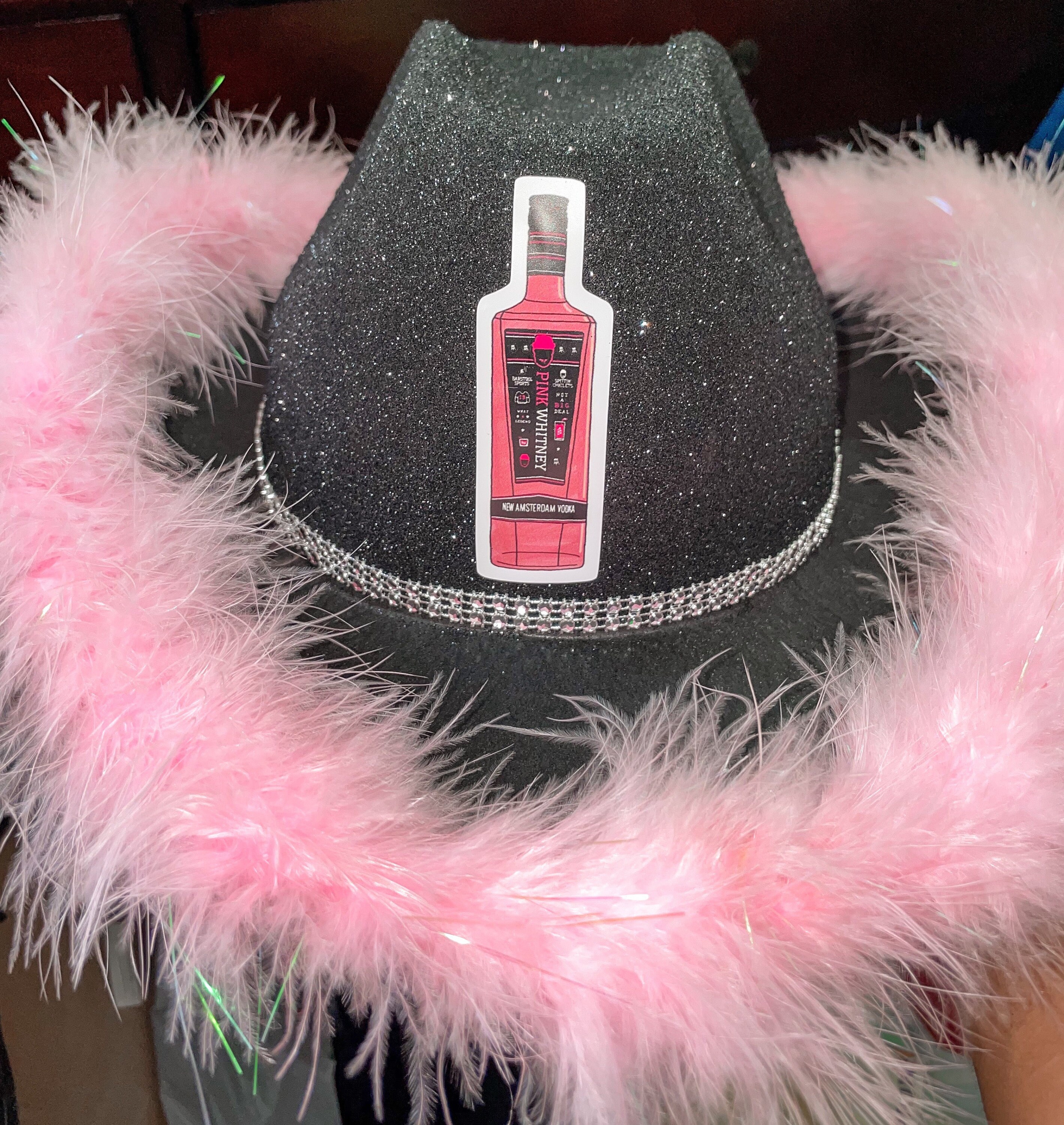 Pink Whitney Inspired Cowboy Party Hat 