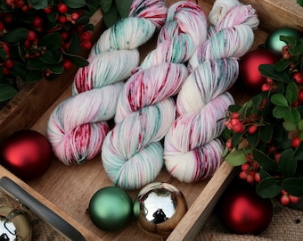 BOUGHS & BERRIES Allrounder 4ply 100g Hand Dyed Wool Merino Sock Yarn hand-dyed sock yarn