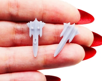 SR-71 Blackbird Recon Aircraft 1:2400 Microscale Accessories for dollhouse and diorama 3d model Dice Inclusions by The Scale Grail