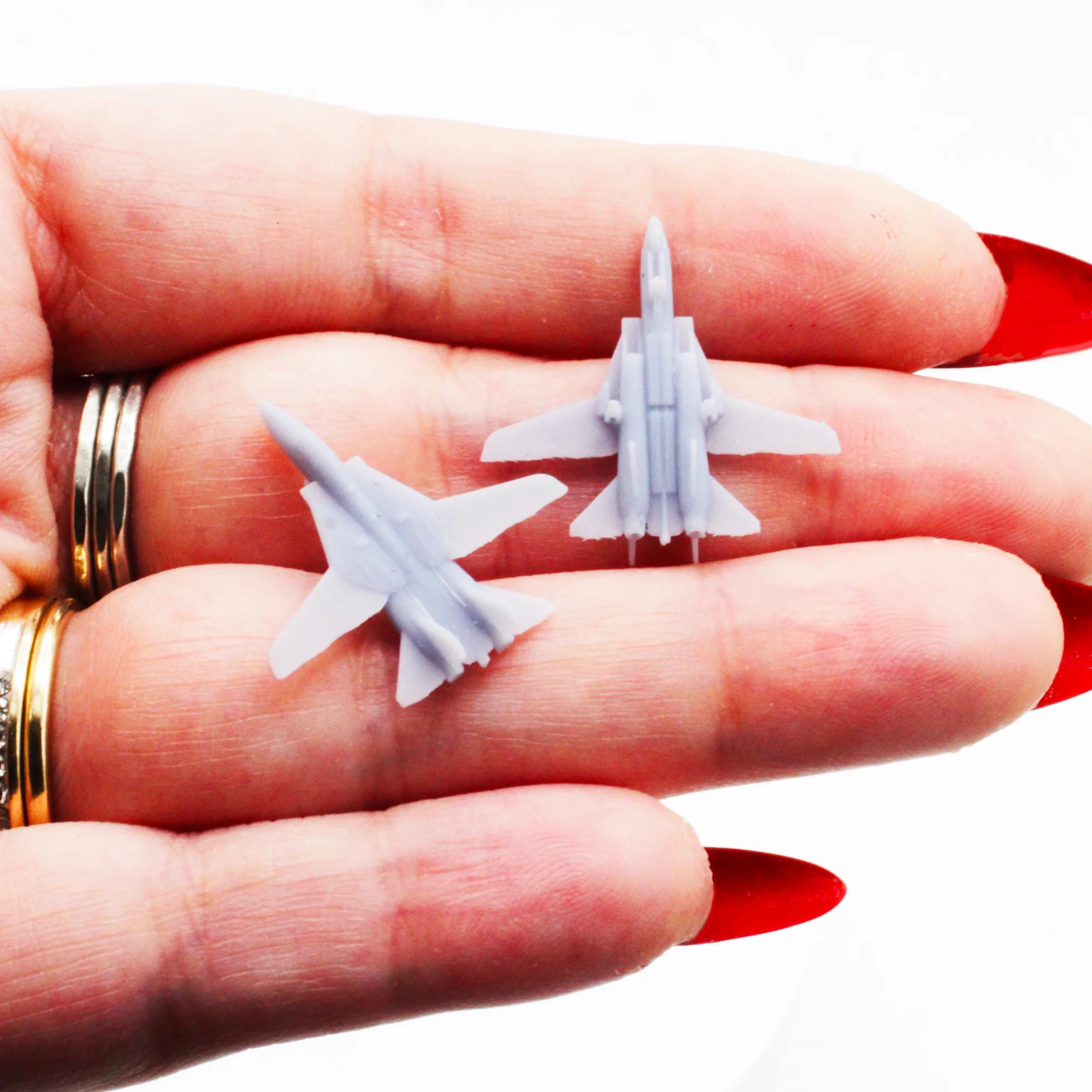 2 Maquettes D'avion Type D – 18 Mm, échelle 1:2000-1:5000, Pour Diorama Aéroport
