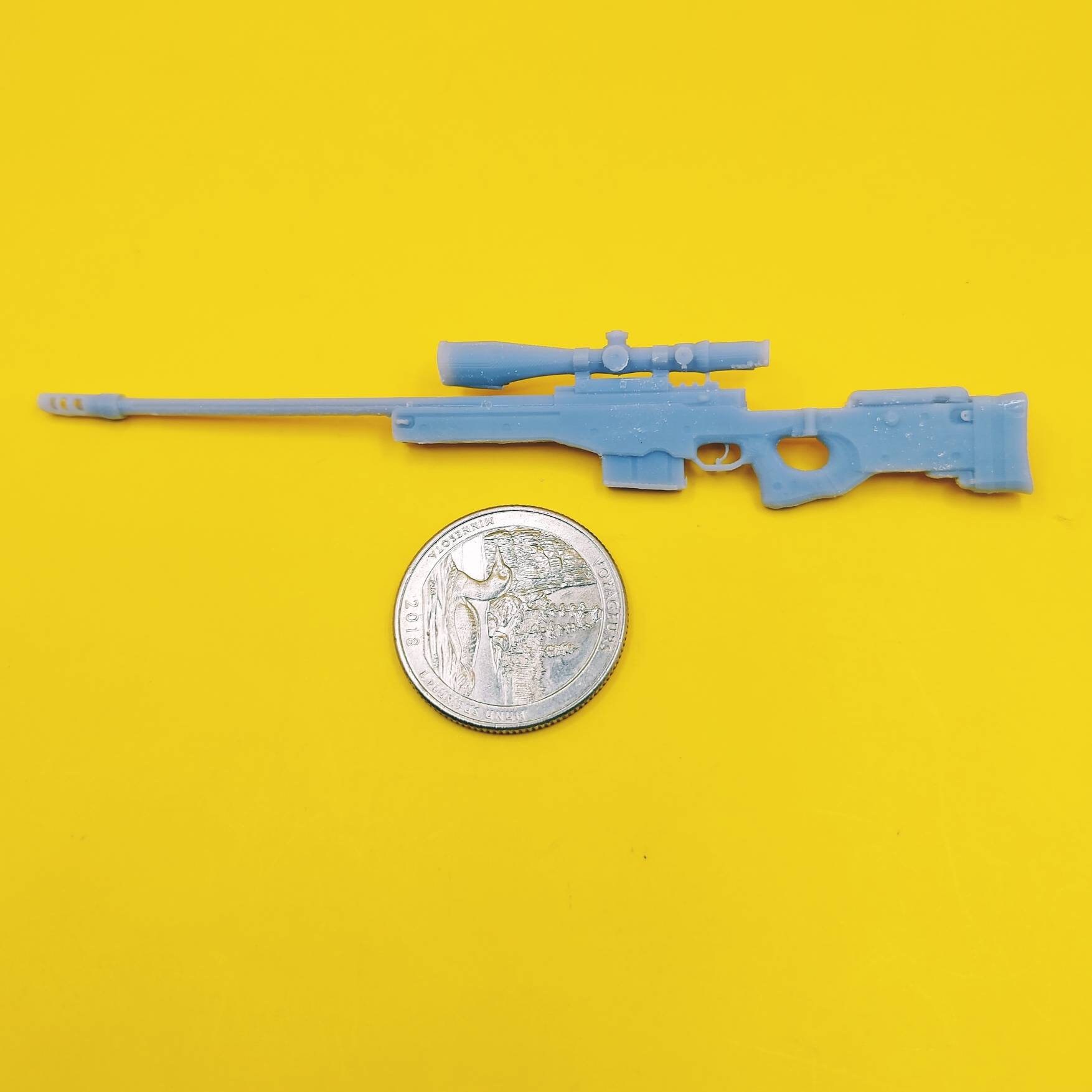 AWP / AWMスナイパーライフル6インチ1:12スケールアクション