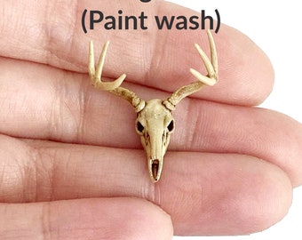 1:24 White Tail Deer Mount Kit NEW! | Stewart Dollhouse Creations