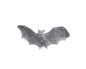 Kitti's Hog-Nosed (Bumblebee) Bat Flying miniature diorama dollhouse figurine tiny 12mm and larger model by Animal Den Miniatures