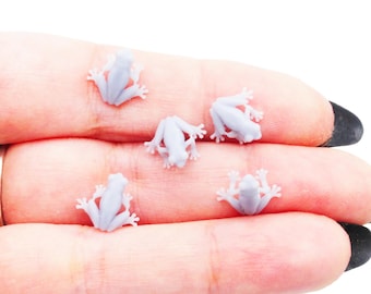 Tree Frog MICROS Set Tiny for dice, pens, jewelry, resin model by Alexander3dart