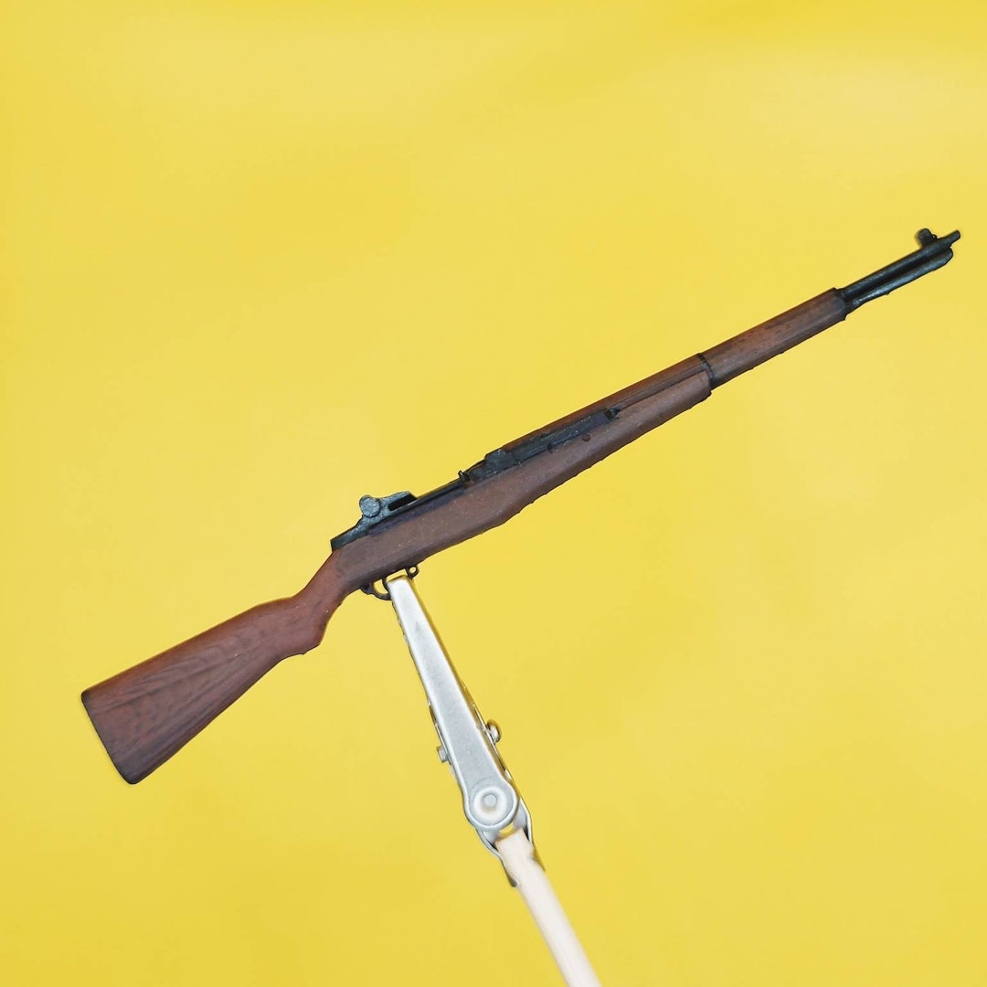 Fusil De Chasse Miniature Fusil 1/12 Odoria - Lot De 4 Pour Maison