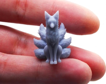 Kitsune - Fox Spirit 1:24 Scale Replica Collectible for Dollhouse and Diorama by The Scale Grail
