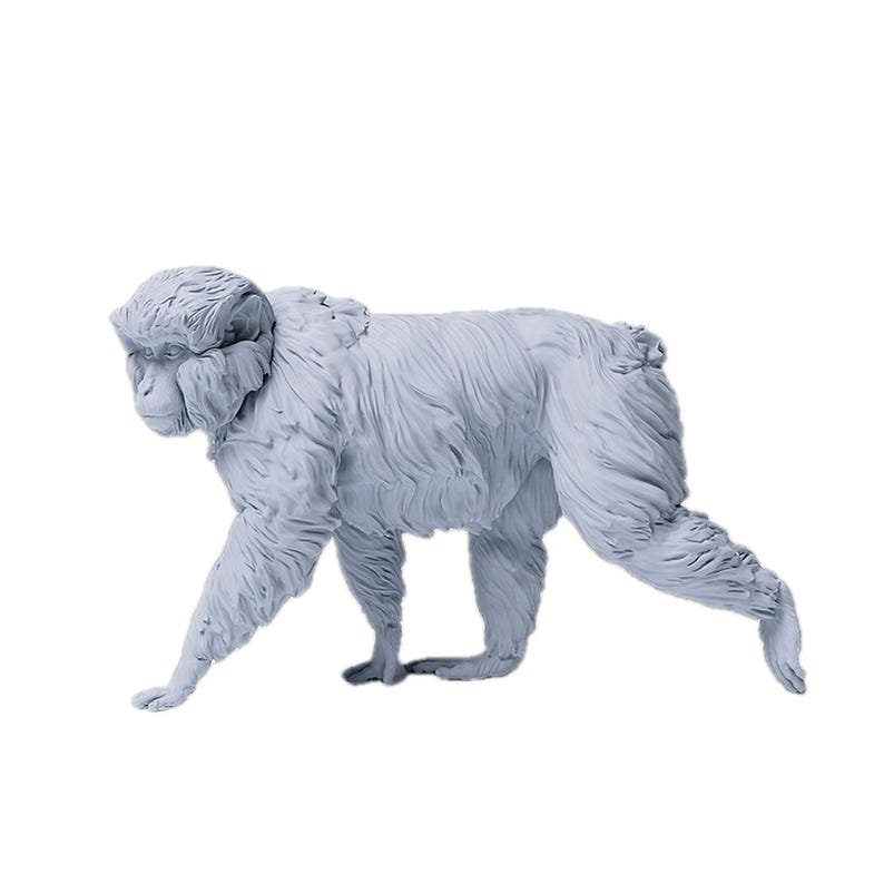 Japanese Macaque | Animal Den Miniatures image 3
