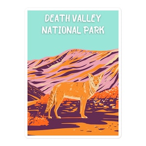 Death Valley National Park Sticker Decal for laptop, water bottle, and more!