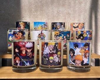Anime Candle / Soy Wax Anime Character Candle. Naruto, One Piece, Jujutsu Kaisen, Demon Slayer, Studio Ghibli. Anime Gift. Anime Lover.