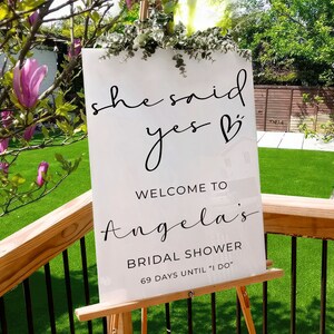 Brautparty Personalisierte Acryl Hochzeit Zeichen! Ihr besonderer Tag mit anpassbarem Hochzeitsschild und vielem mehr!