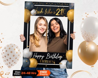 Instagram Cutouts, Custom Cutouts, Instagram frame cut outs, Custom Printed for Social Media Instagram (Rainbow) Selfie Frame