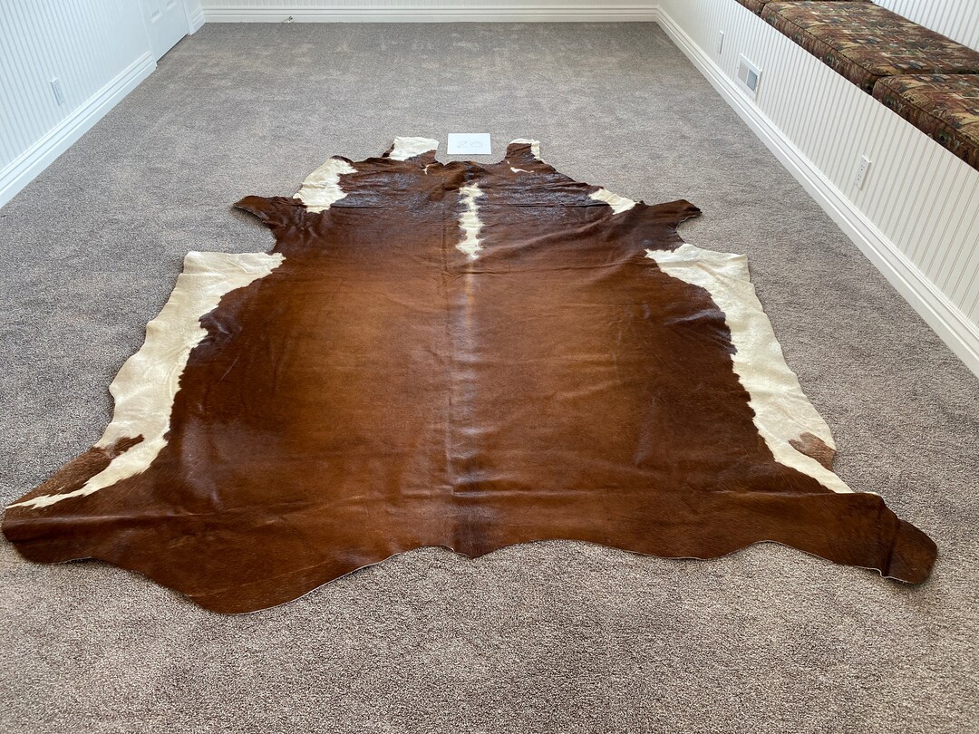 Hereford Cowhide Cowhide Rug Etsy