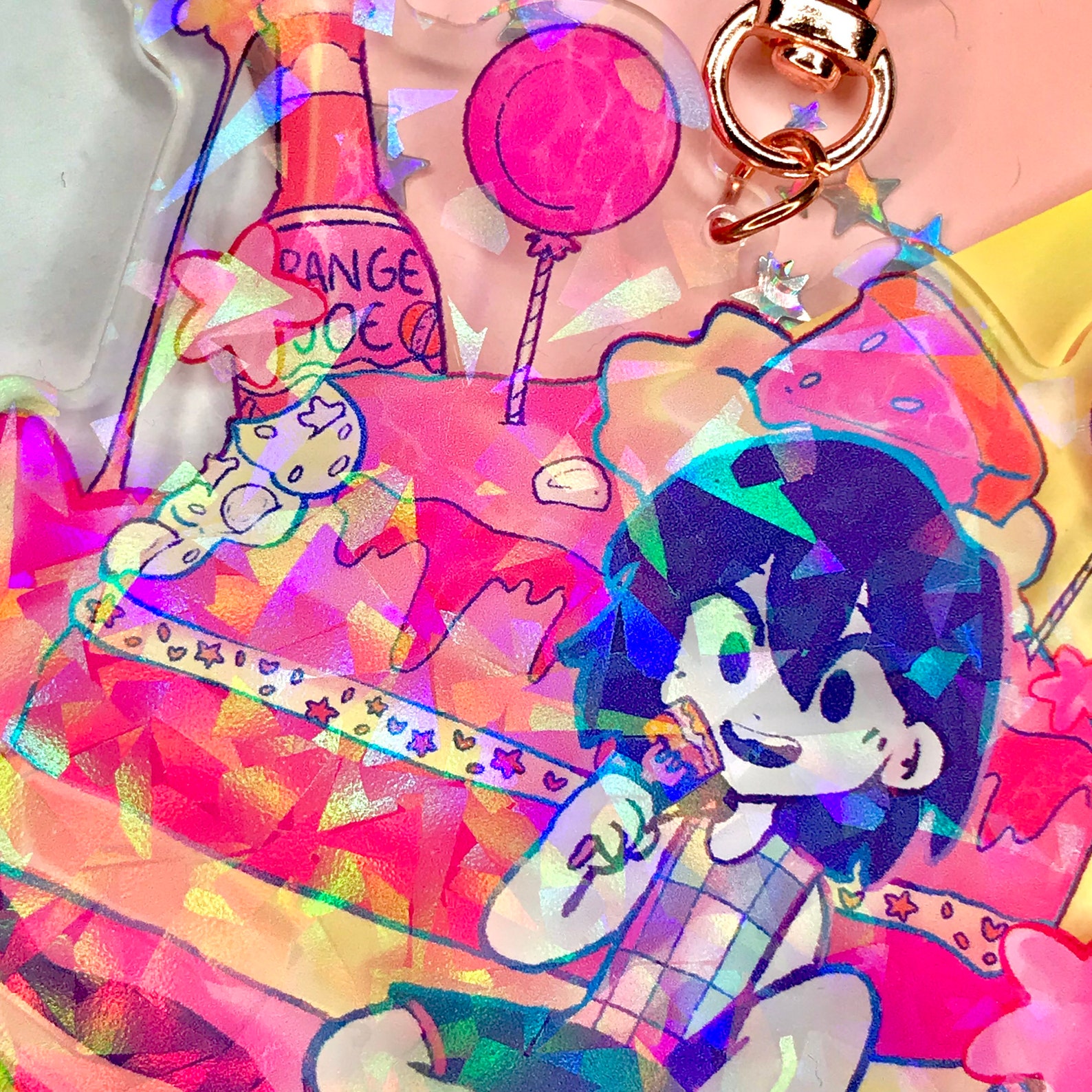 Kel's Birthday Cake OMORI Dessert Packdouble Sided Etsy