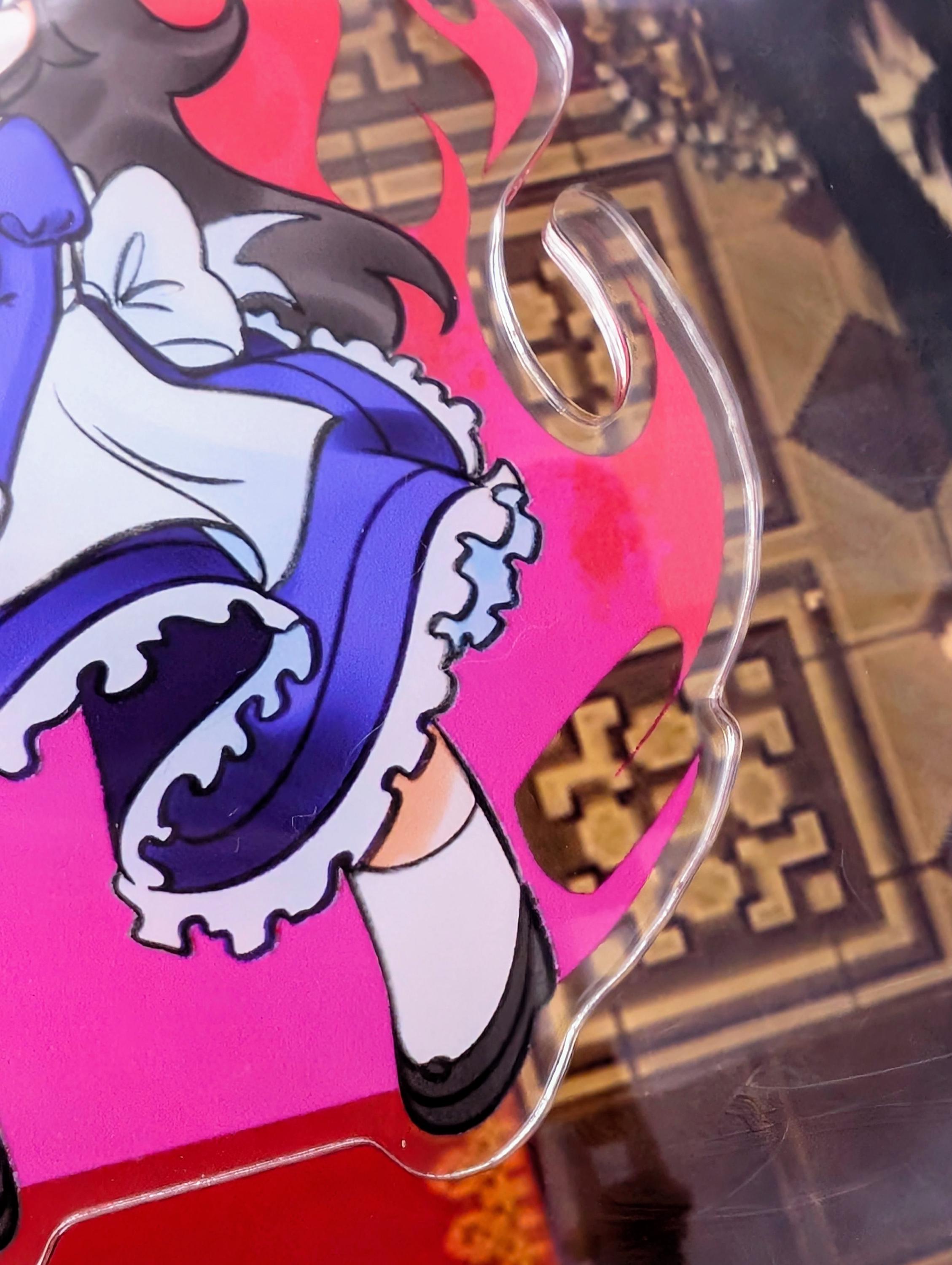 Mad Father Aya Charm | Acrylic Charm | Double Sided Video Game