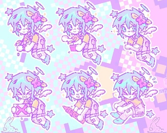 Basil OMORI Cursor for PC. (CUR files and instructions for Windows 11)