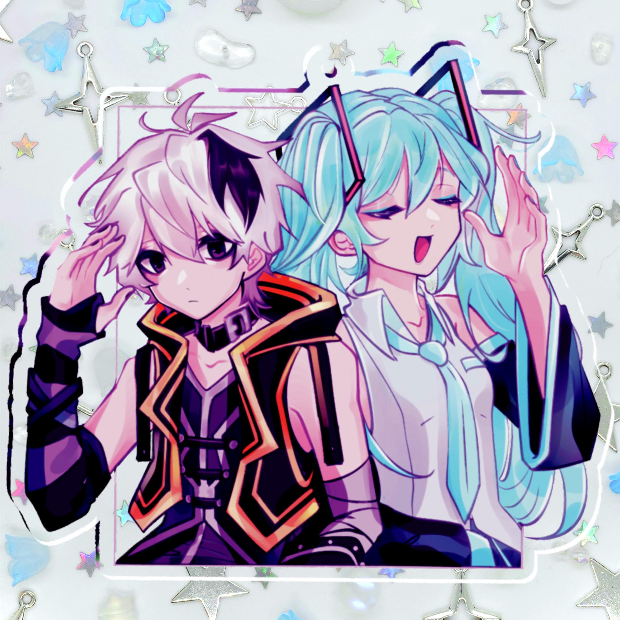 Vocaloid magnet - Etsy México, image size:2000x2000