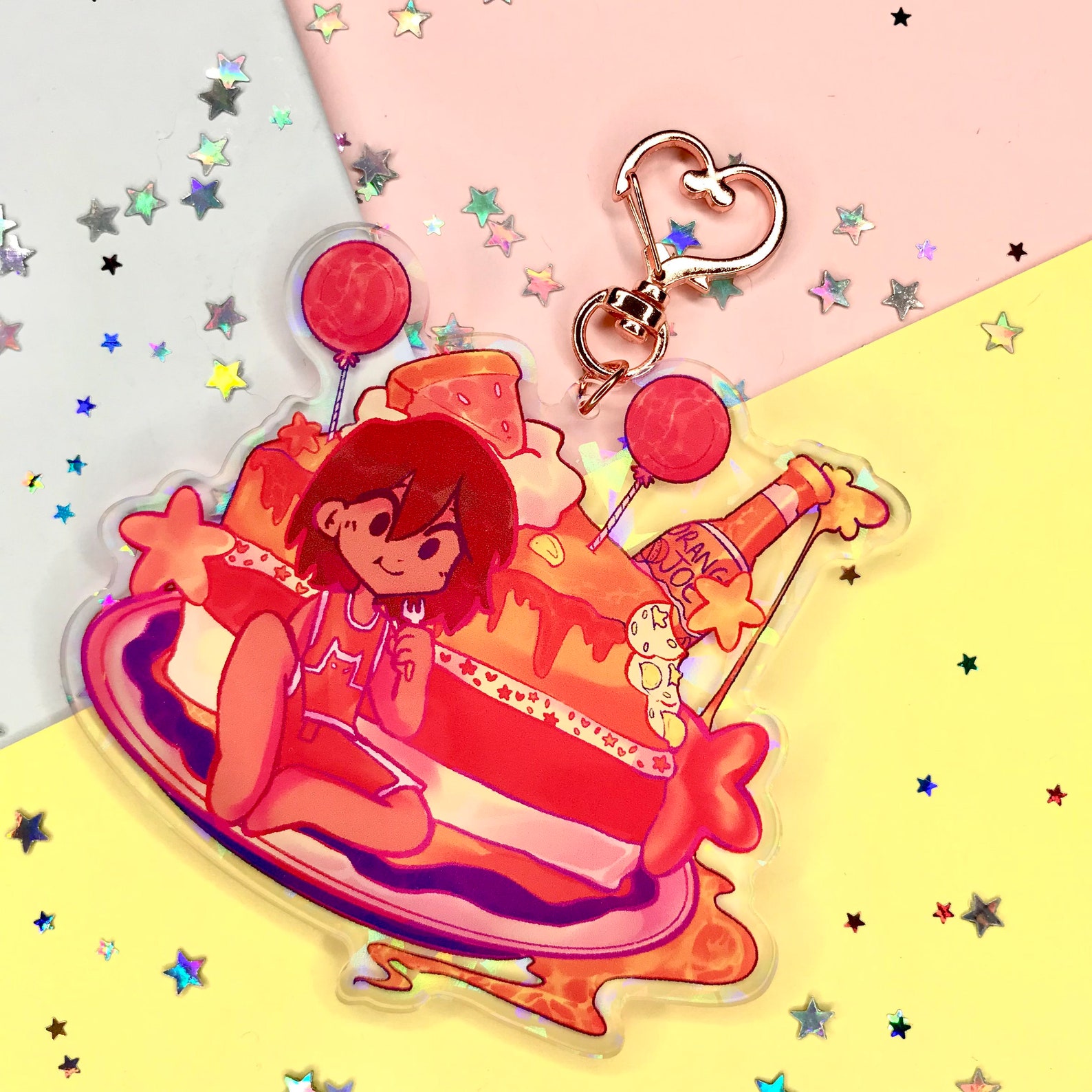 Kel's Birthday Cake OMORI Dessert Packdouble Sided Etsy