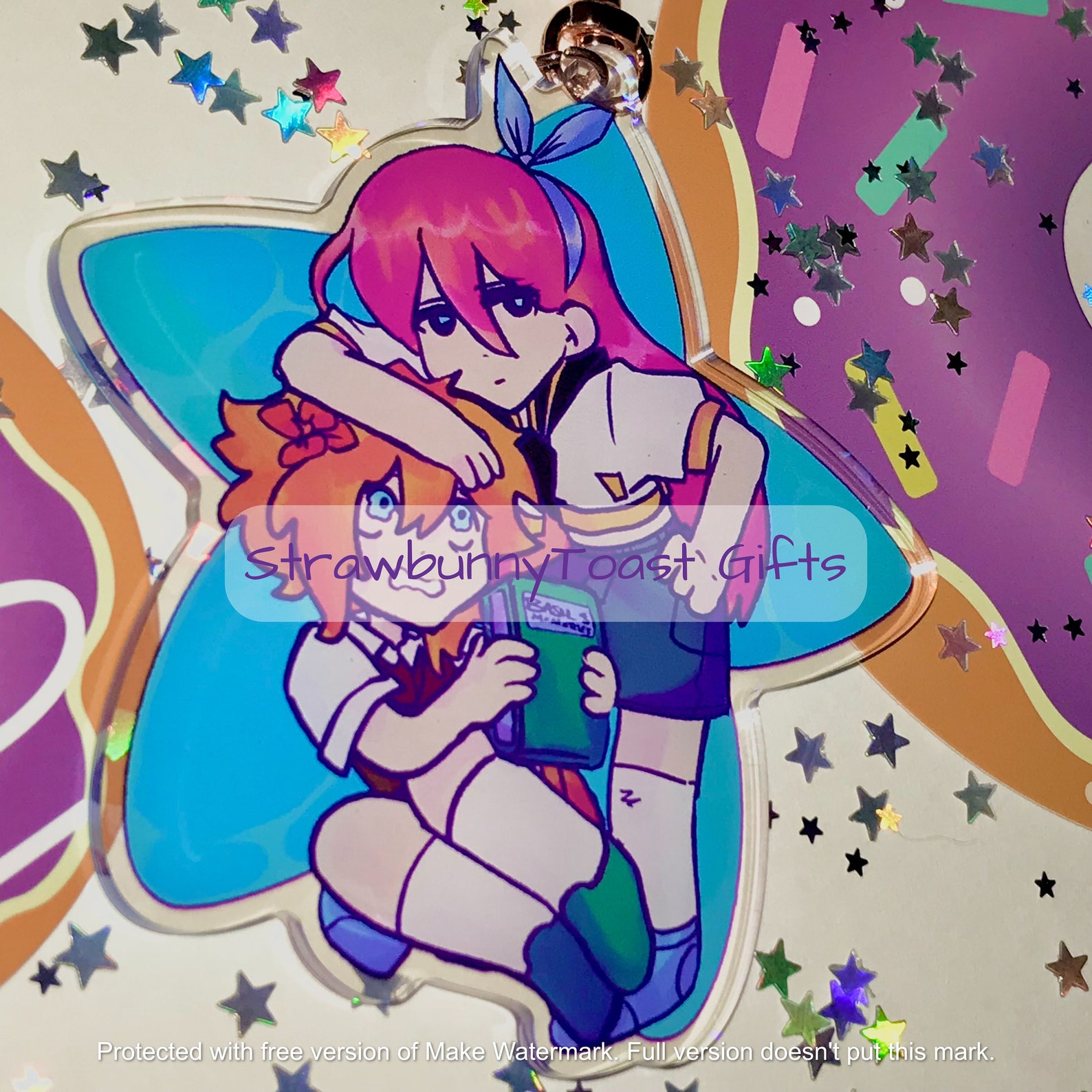 Aubrey and Basil OMORI Friendship Setdouble Sided 4 Etsy Canada