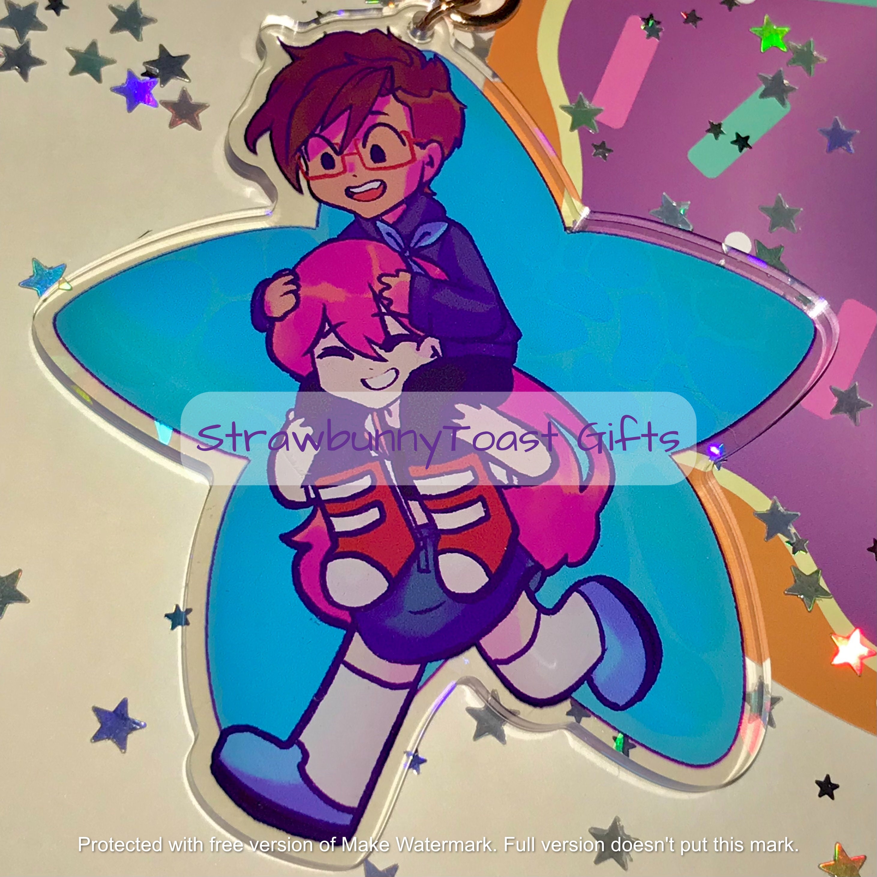 Aubrey and Kim OMORI Friendship Setdouble Sided 4 Etsy