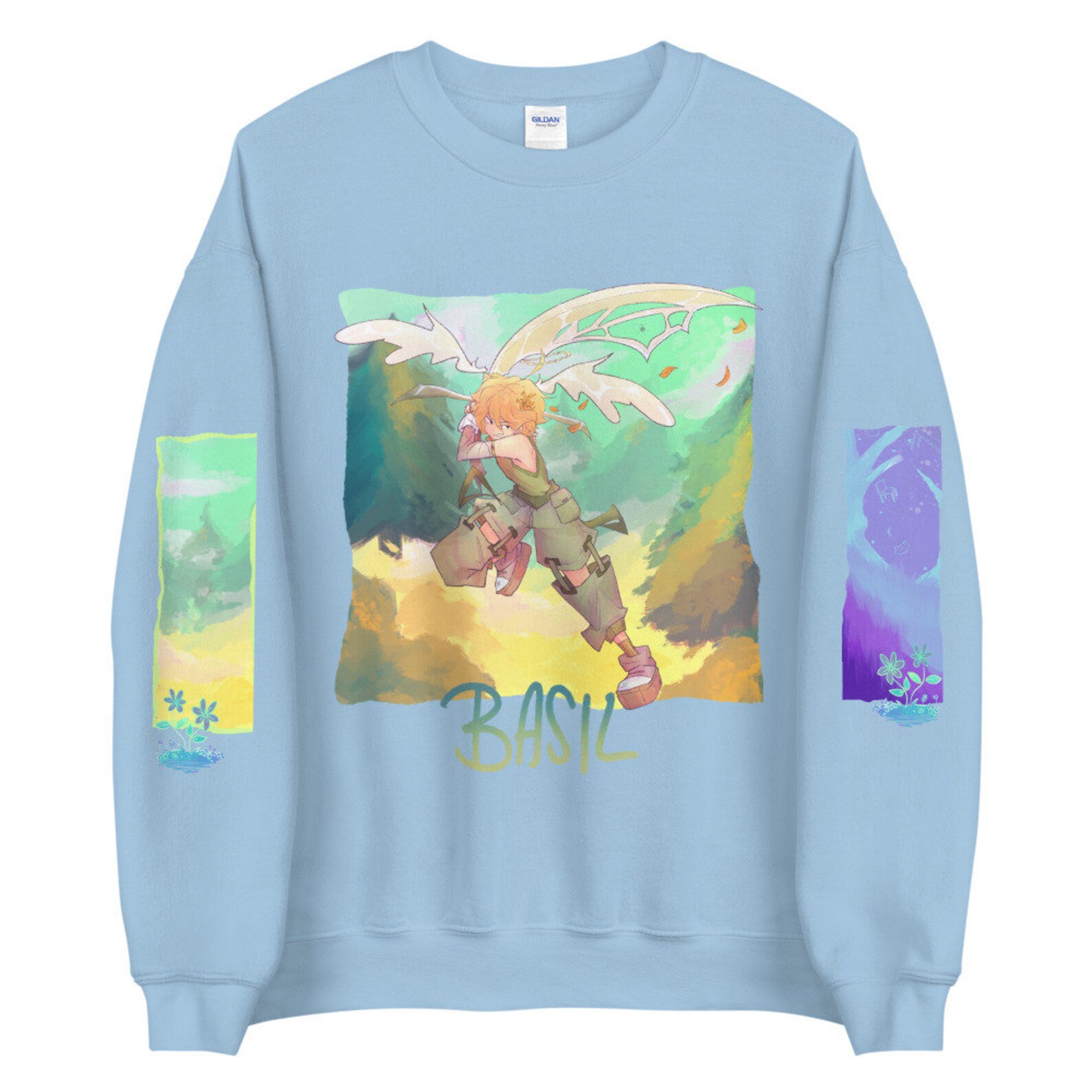 Basil Wholesome Sweater OMORI FAN MERCH Etsy
