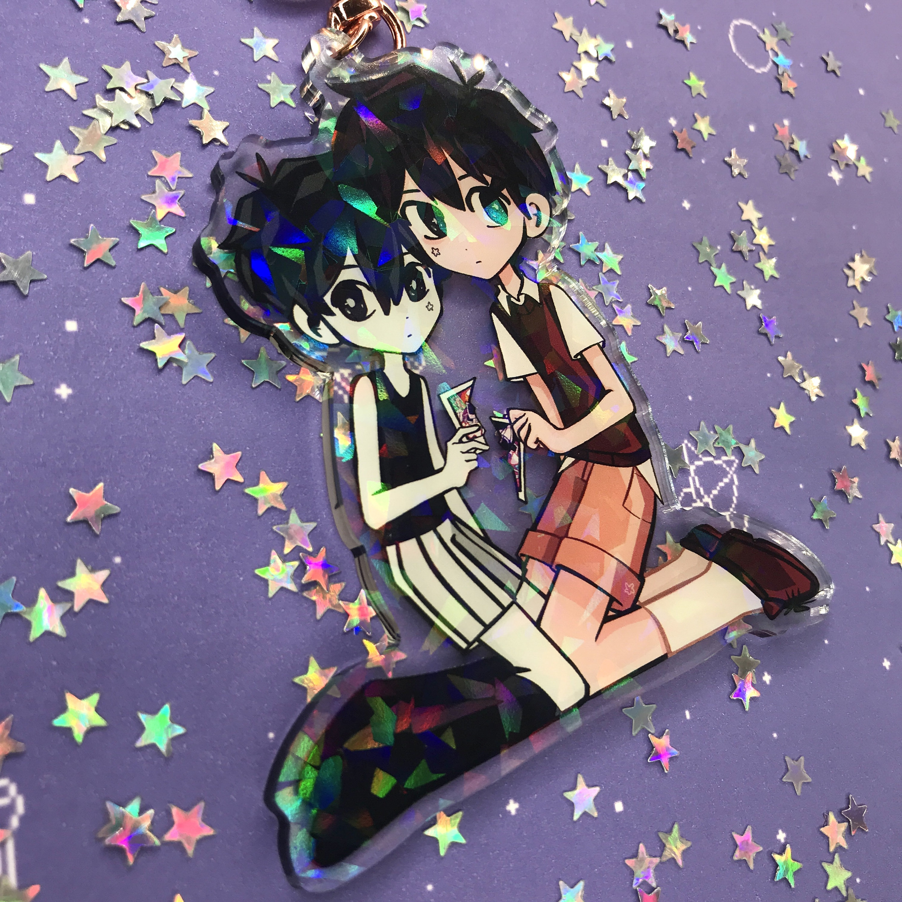 Omori Phone Charm - Etsy