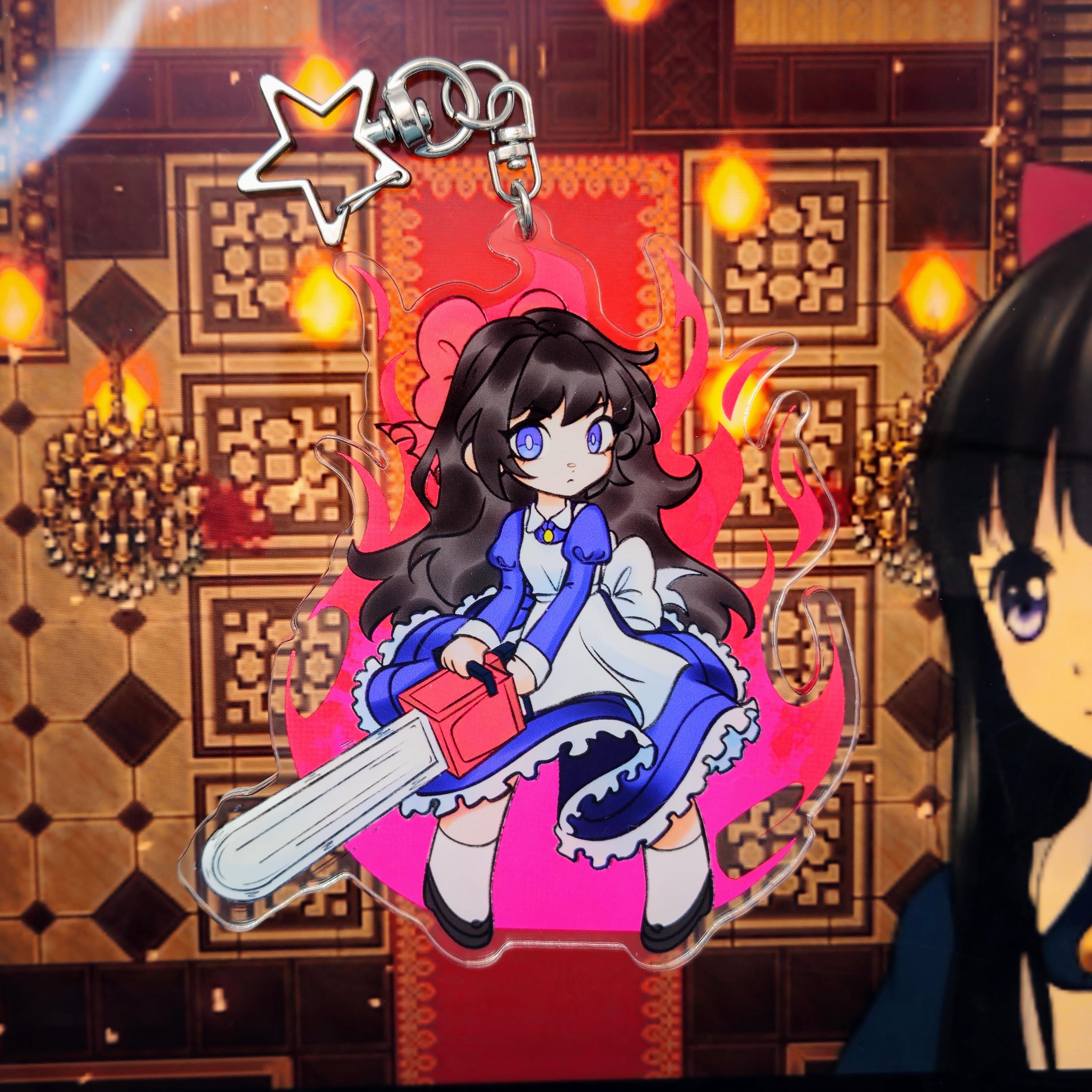 Mad Father Aya Charm | Acrylic Charm | Double Sided Video Game