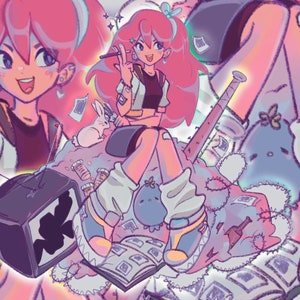 Aubrey - OMORI Art Print (4x6 Matte)