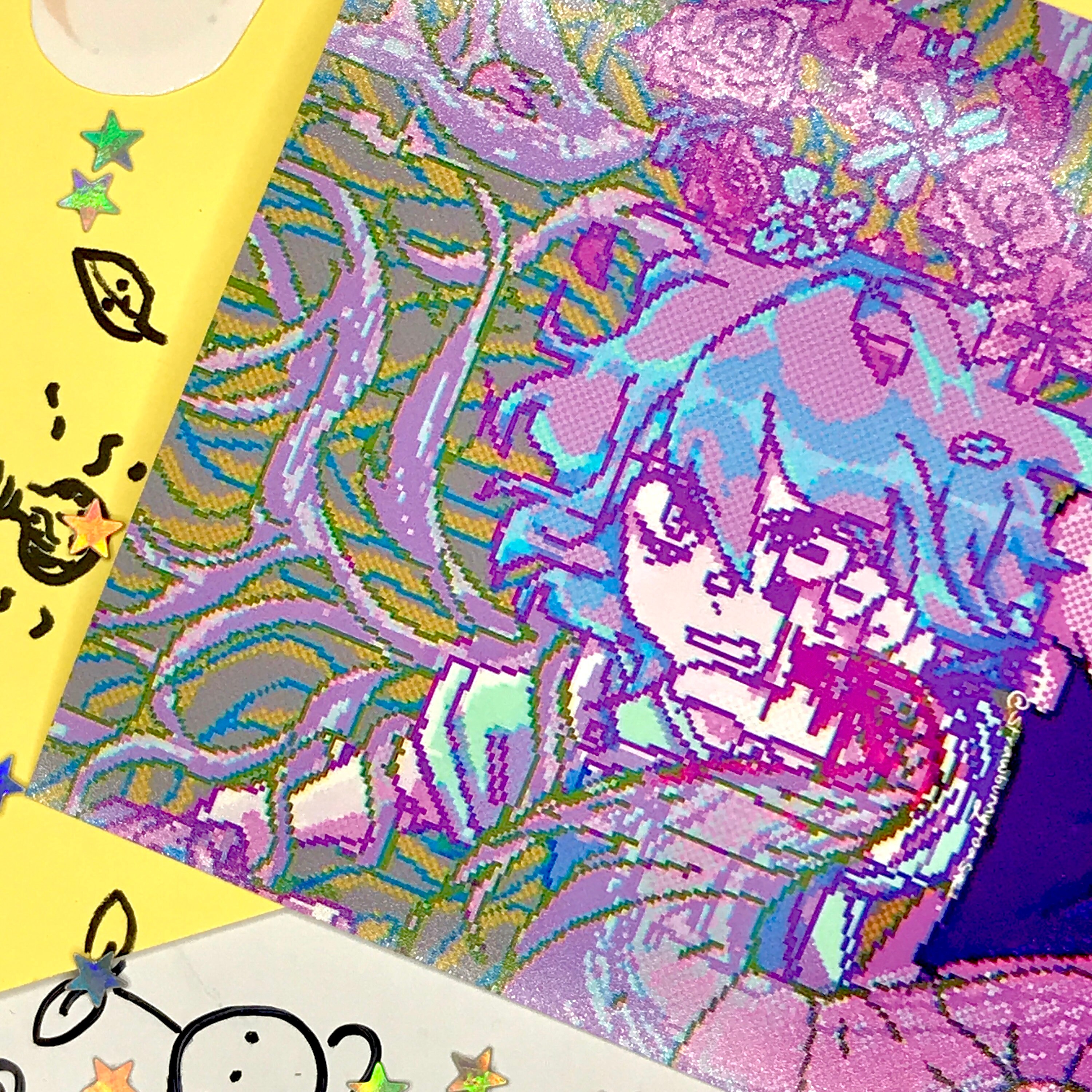 Basil and Omori Release Energy Duo OMORI 4x6 Print matte Etsy