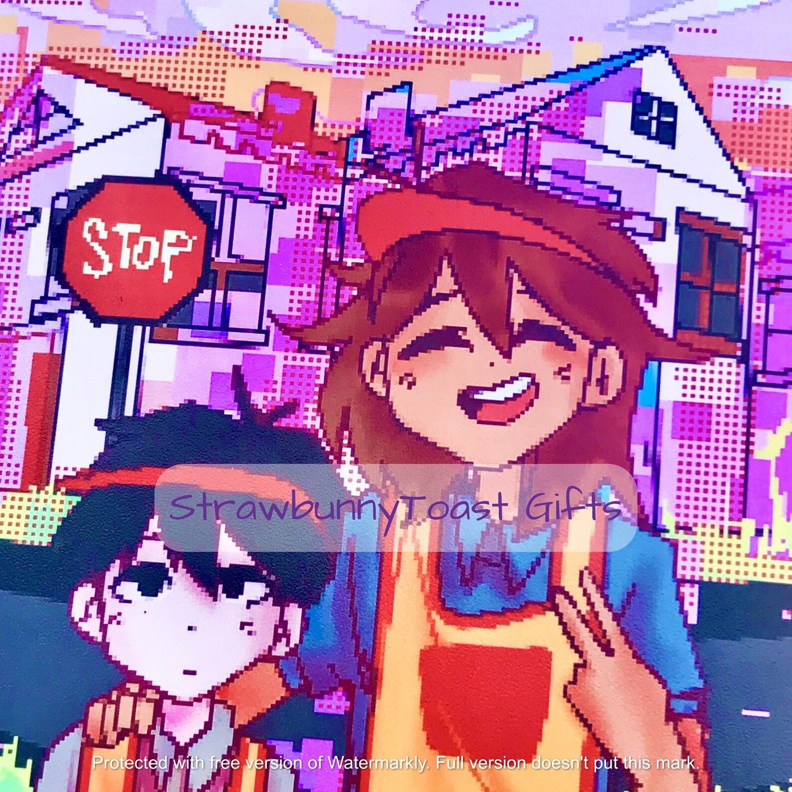 Pizza Delivery OMORI 4x6 Print matte Etsy