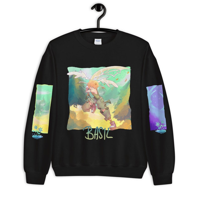 Basil Wholesome Sweater OMORI FAN MERCH Etsy