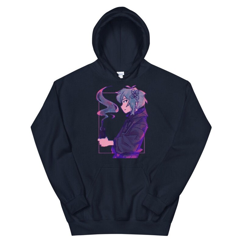 Something is Following You Basil Hoodie Omori Fan Design Etsy