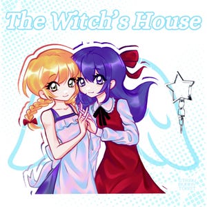 PREORDER- The Witch&#39;s House -Charm 4&quot; Double Sided Clear Acrylic Charm-