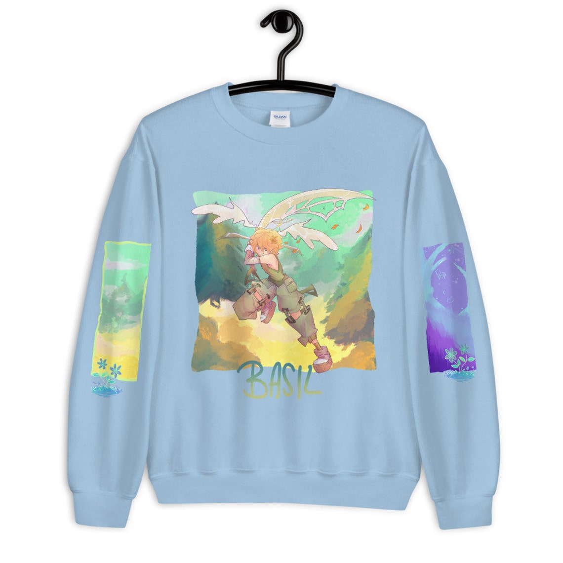 Basil Wholesome Sweater OMORI FAN MERCH Etsy